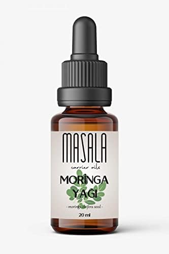 Masala Moringa Yağı 20 ml. Soğuk Pres (Moringa Carrier Oil)