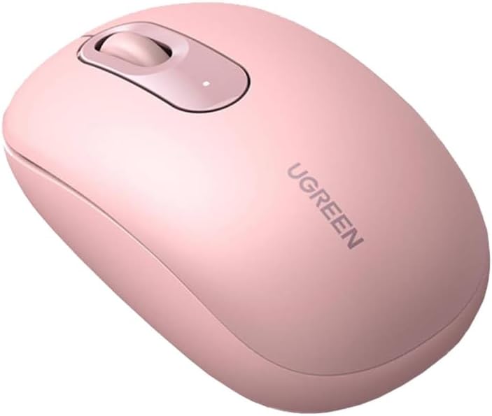 Alternative view of 2400DPI 2.4Ghz Kablosuz Sessiz Mouse Pembe