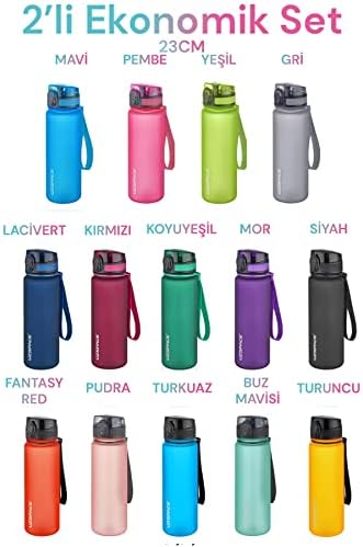 Alternative view of 2'li Tritan Matara Seti 500 ml 14 Farklı Renk Seçeneği