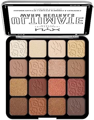 NYX PROFESSIONAL MAKEUP, Nihai Gölge Paleti, Göz Farı Paleti - Nötrler