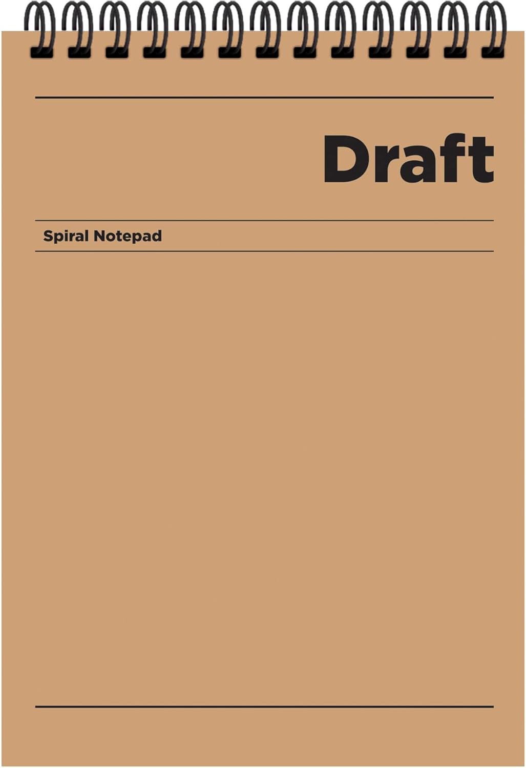 Alternative view of Keskin A4 Çizgili Bloknot Draft - Kahverengi