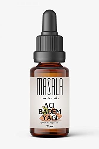 Masala Acı Yağı 20 ml. Soğuk Pres (Bitter Almond Carrier Oil)