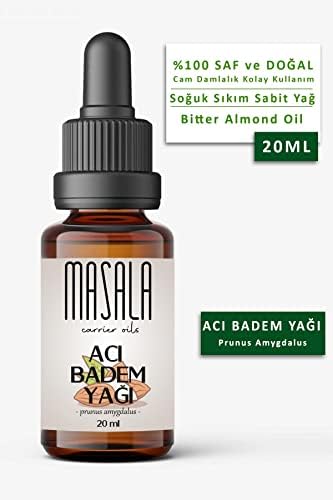 Alternative view of Masala Acı Yağı 20 ml. Soğuk Pres (Bitter Almond Carrier Oil)