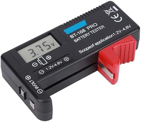 Alternative view of BT-168 Ekranlı Pil Voltaj Kapasite Test Cihazı 1.2V-4.8V ve 9V