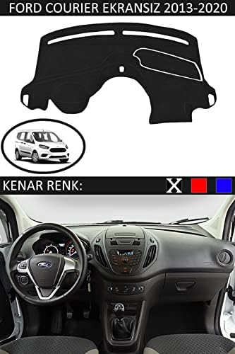 Alternative view of Torpido Koruma Halısı Siyah Kenar Renk Siyah Courier Ekransız 2013-2020 ile uyumlu