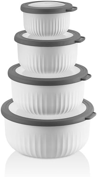 Alternative view of Vakumlu Saklama Kabı, Beyaz 4'Lü 3 L + 2 L + 1 L + 0.5 L