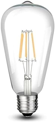 Alternative view of 8W/6500K ST-64 UZUN FILAMENT LED AMPUL (BEYAZ-6ADET) CATA