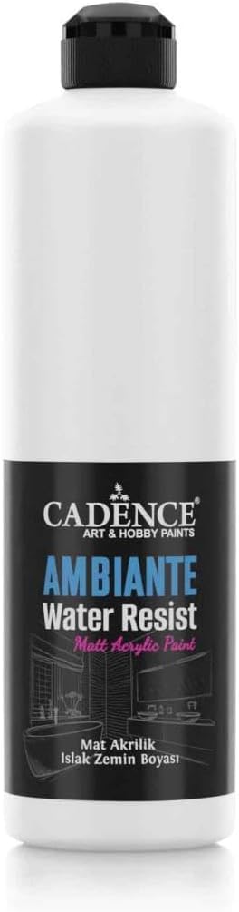 Ambiante Suya Dayanıklı Akrilik Boya AW-03 ESKİMİŞ BEYAZ 500ML + KATALİZÖR 20GR