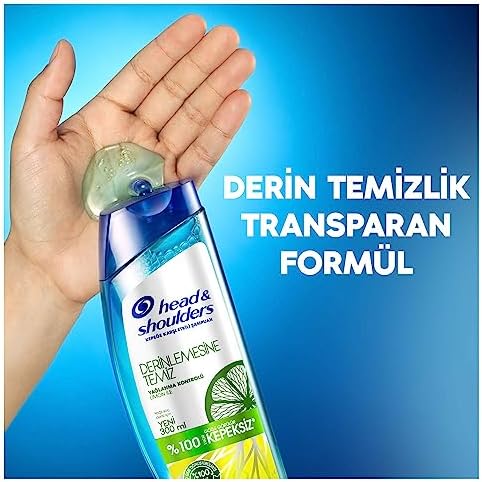 Alternative view of & Shoulders Derinlemesine Temizlik Şampuan Yağlanma Kontrolü Limon 300 ml