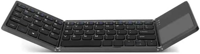 Alternative view of Bluetooth Klavye 3 Katmanlı Katlanabilir Portatif Taşınabilir Şık Ve Kullanışlı Dokunmatik Yüzeye Sahip Klavye Windows//IOS/Smart TV B033