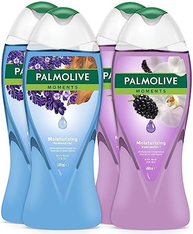 Moments Lavanta Yağları ve Böğürtlen ile Nemlendirici Banyo ve Duş Jeli 500ml x 4 Adet