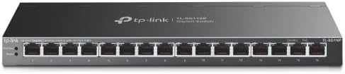 TL-SG116P, 16-Port Gigabit Desktop Switch with 16-Port PoE+