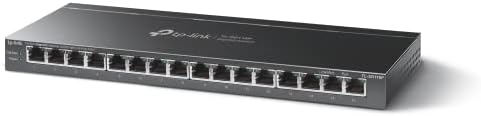 Alternative view of TL-SG116P, 16-Port Gigabit Desktop Switch with 16-Port PoE+