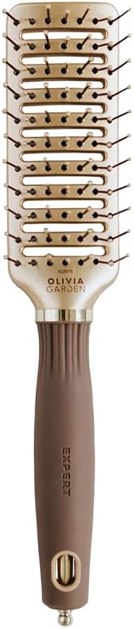 Alternative view of Olivia Expert Style Vent Nylon Bristles Brown Fırça
