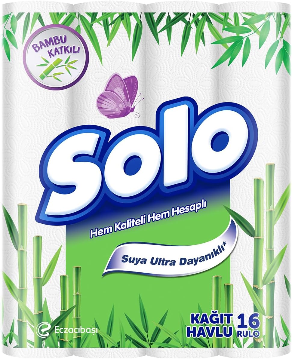 Alternative view of SOLO Bambu Katkılı Kağıt Havlu 16'lı