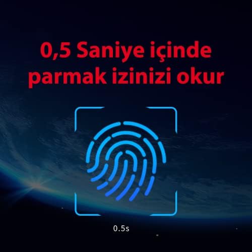 DM FD069 Parmak İzi Okuyuculu Şifreli USB 3.0 64 GB Bellek