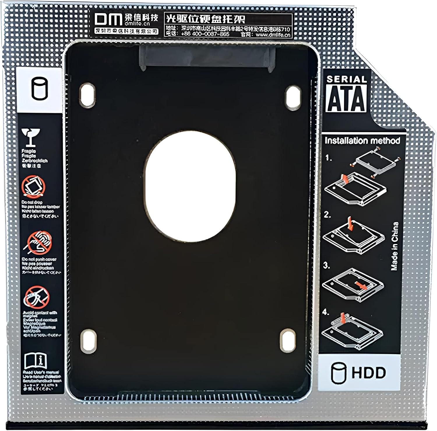 12.7mm SATA 3.0 2.5 inch Notebook HDD SSD Caddy Kızak Kutu