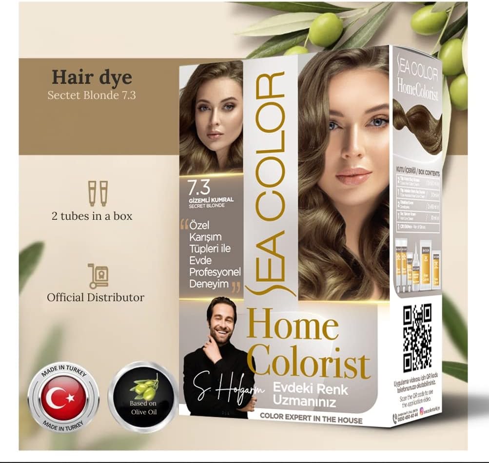 Alternative view of Sea Colorist Set Saç Boyası 7.3 Gizemli Kumral Secret Blonde