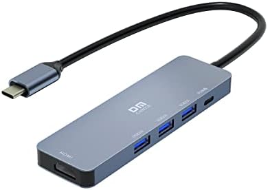 Alternative view of DM CHB058 Type-C to 4K HDMI 3*USB 3.0 PD Hub Dönüştürücü