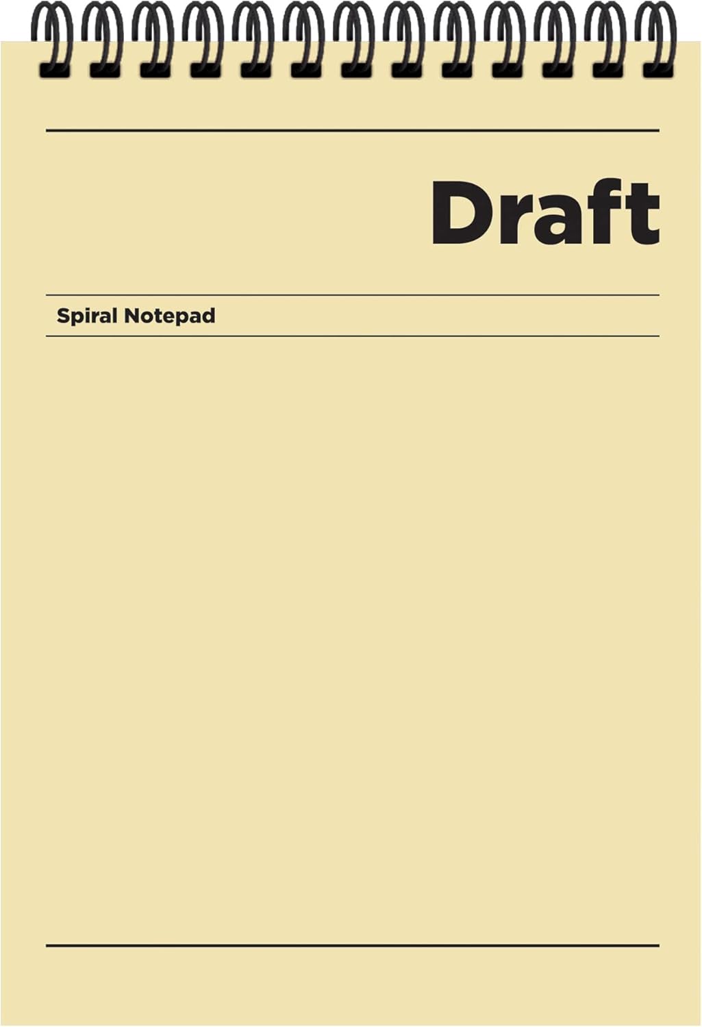 Alternative view of Keskin A4 Kareli Bloknot Draft - Sarı