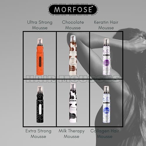 Keratin Creamy Hair Mousse 200 ml köpük sabitleyici