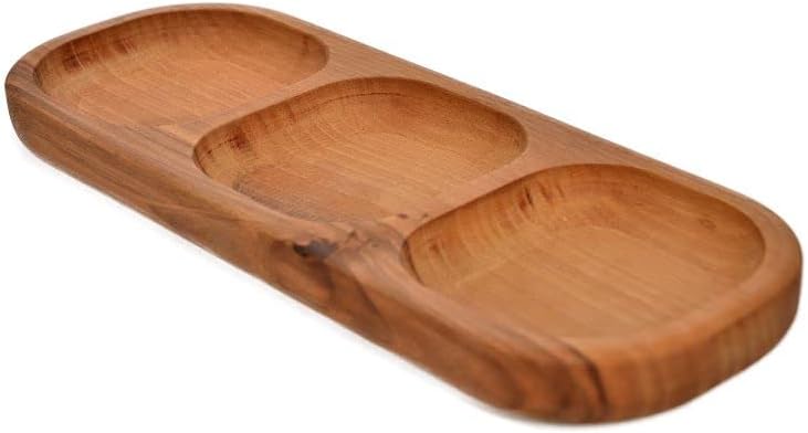 Dikdörtgen çerezlik 3 gözlü 32 cm