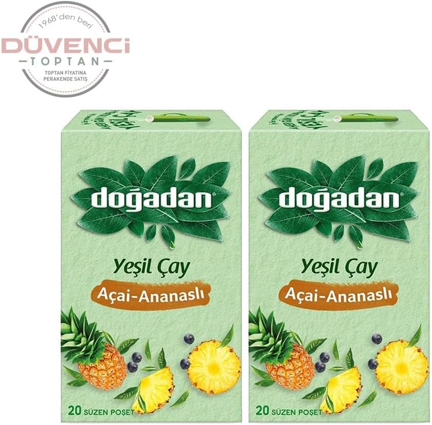 Alternative view of Yeşil Çay Açai Ananaslı Bardak Poşey Çay x 2 Adet