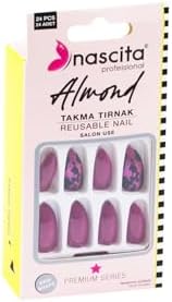 Alternative view of 24'lü Almond Renkli Takma Tırnak - 150
