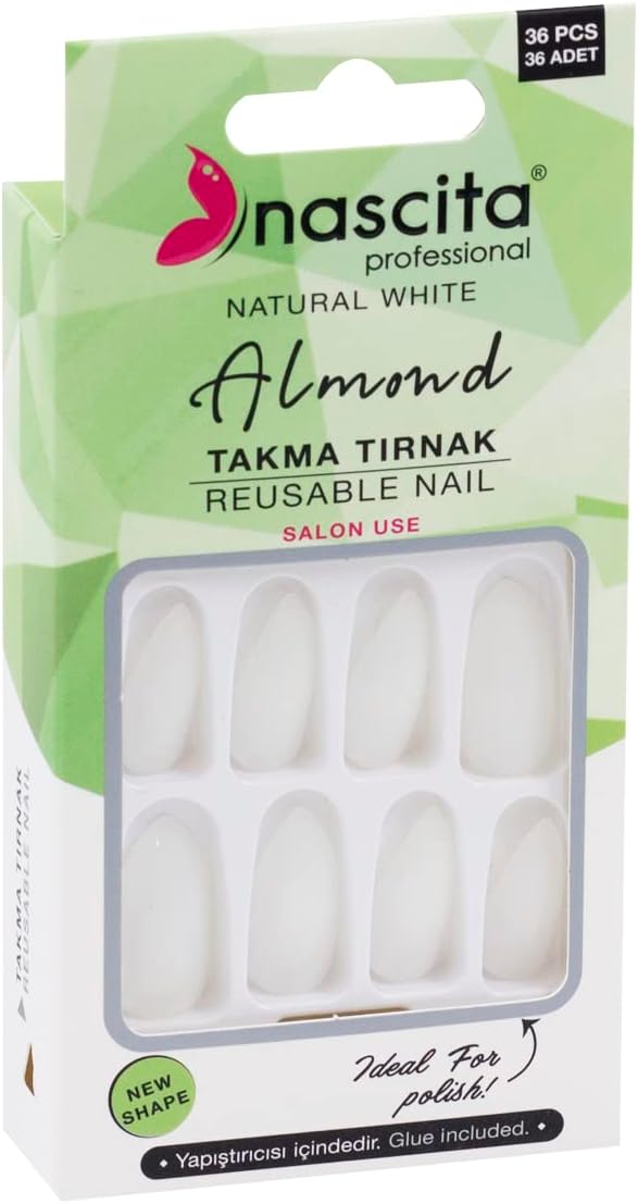 36'lı Almond Takma Tırnak - 139