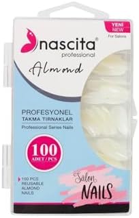 100'lü Kutulu Almond Takma Tırnak - 166