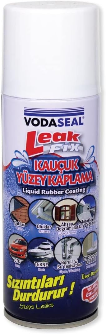 Alternative view of Leak Fix Kauçuk Kaplama, Beyaz, 200 Mililitre