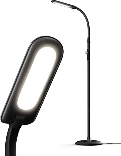 Alternative view of Aukey Modern İç Mekan Aydınlatma Göz Yormayan LED ayaklı lamba 5 Kademeli Ayarlanabilir Parlaklık İçin Modern Lambası Salon Oturma Odası Koltuk Ucu Lamba Ayakta Duran Işık,