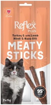 Alternative view of Reflex Hindili Kuzulu Kedi Ödül Çubuğu 5 Gr 3 Adet Tekli Paket