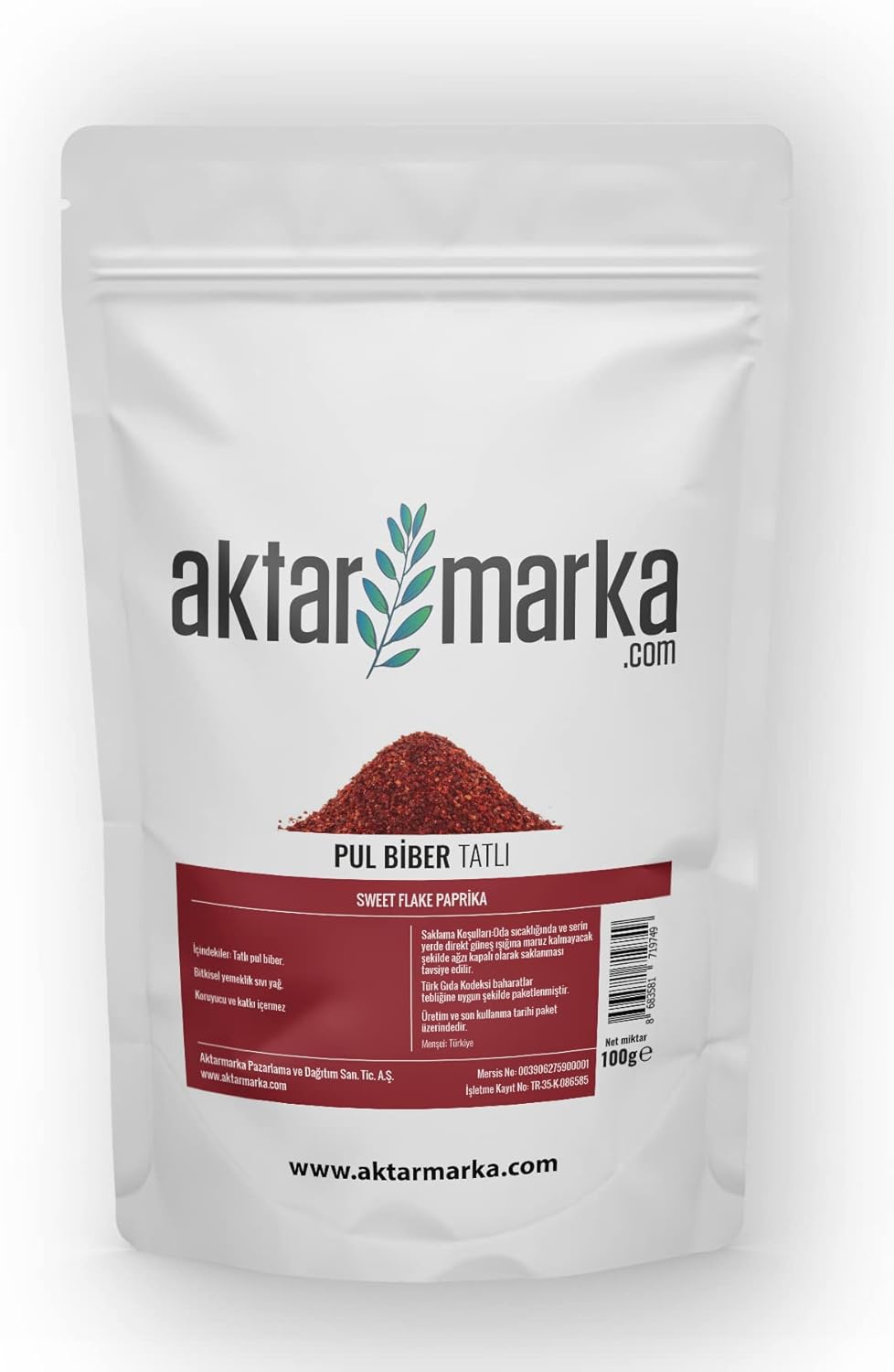 Alternative view of Pul Biber Tatlı 100 Gr