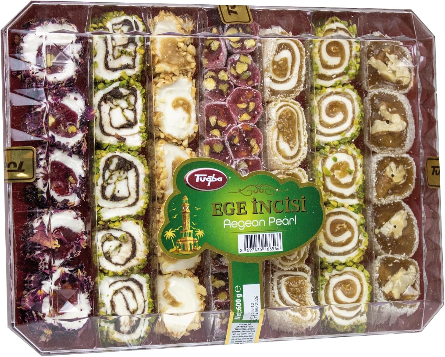Kuruyemiş Ege İncisi 600 gr(Turkish Delight)