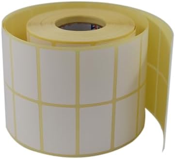 Alternative view of Kuşe Etiket 50mm x 30mm Ruloda 3000 Adet Yan Yana 2 li 40mm Çapında Barkod Yazıcı Etiketi