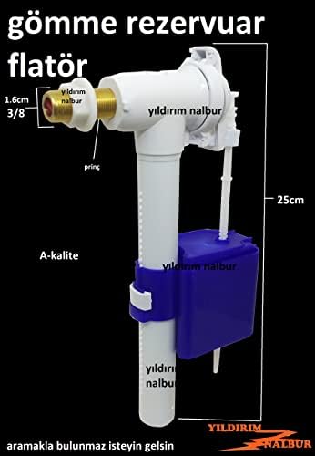 Alternative view of GÖMME REZERVUAR FLATÖRÜ 3/8 VİTRA GEBERİT MODELİ ŞAMANDIRA İÇ TAKIM ŞAMANDIRASI