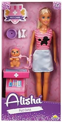 Alternative view of 3384 SUN-RST-SIS-Minik Alisha Bebek Veteriner Aksesuarlı Set 29 cm 2A-
