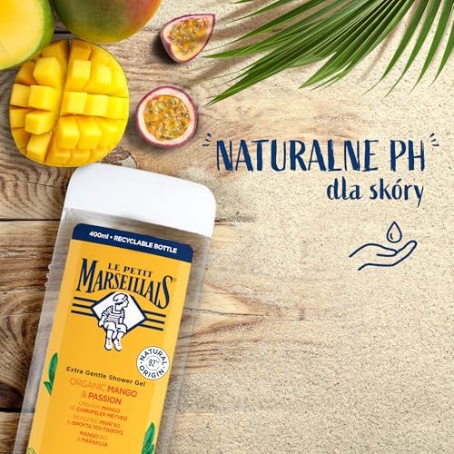 , Lpm Organik Mango Ve Çarkıfelek Meyvesi 400ml Duş Jeli, Beyaz Ve Sarı