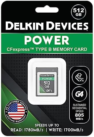Alternative view of Devices 512GB POWER CFexpress Type B Memory Card
