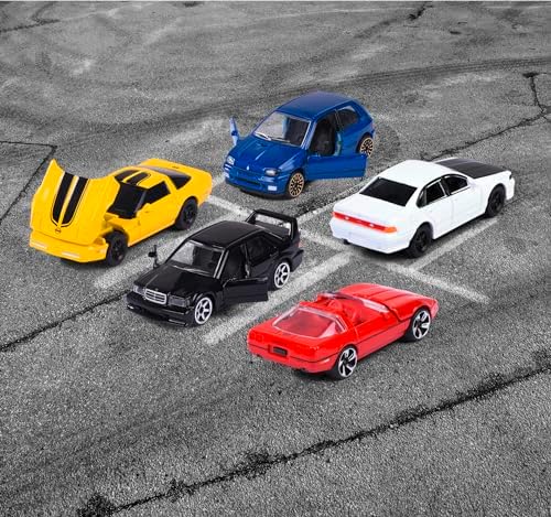 Alternative view of , 212052021, Youngster 90s 5 Li Araç Seti, Die-Cast (Metal), 7,5 cm, Açılabilir Parçalar, Lisanslı, Serbest Tekerlekli