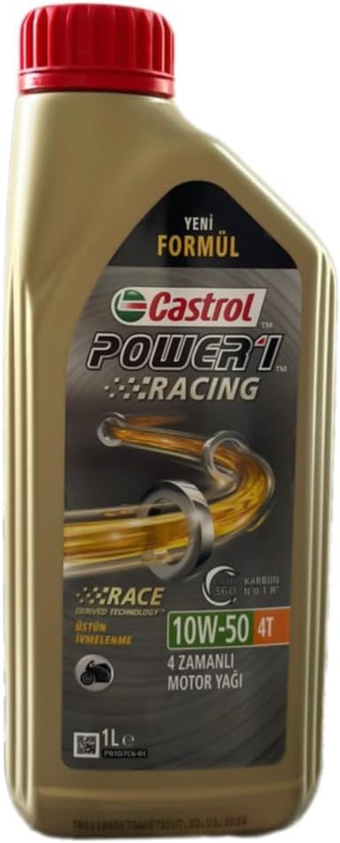 Castrol Power 1 4t 10w-50 1 Litre Motorsiklet Yağı