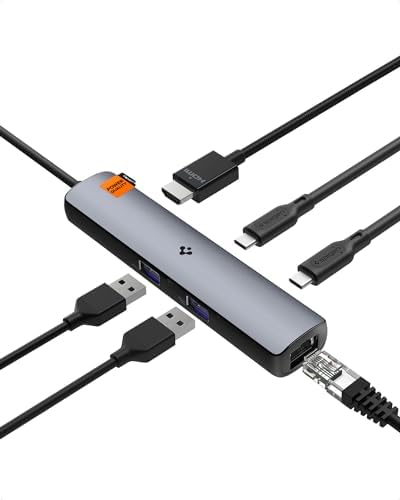 Alternative view of ArcDockPro 100W Güç Adaptörü 6in1 USB-C Multi Hub / Çoklayıcı 6 Port / 8k 60hz / Ethernet 2.5Gbps / Usb4 Gen3 / MacBook PD2302 Space Gray - ACA06193