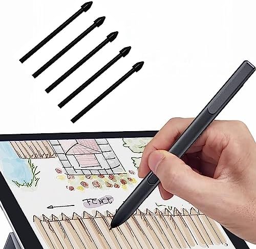 Alternative view of S-Pen yedek uçlar Galaxy Tab S7 FE/Tab S7 / Tab S7+ Plus/Galaxy Tab S8 / Tab S8+ Plus/Tab S8 Ultra için dokunmatik Stylus S Pen Uçlar uç alet seti, 5 adet (siyah)