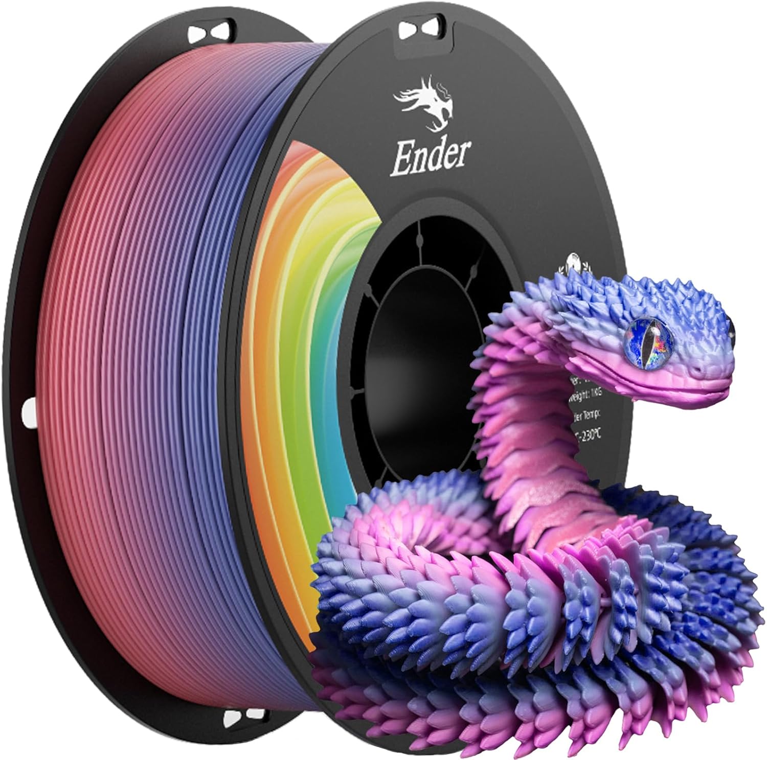 Alternative view of Creality Ender PLA Plus 1.75 mm 1 kg Gökkuşağı Filament