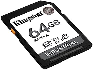 Endüstriyel SD Kart, 100MB/s'ye kadar, Yüksek Dayanıklılık, UHS-I U3 V30 A1, (SDIT/64GB)