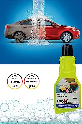 MOLE Premium PH Nötr Cilalı Araç Şampuanı 1000ml