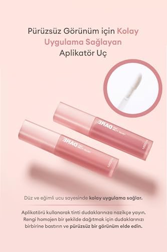 Alternative view of Uzun Süre Kalıcı, Bulaşma Yapmayan, Kadifemsi Bitiş Sunan Tint Dare Tint Melty Velvet (Rosy Cloud)