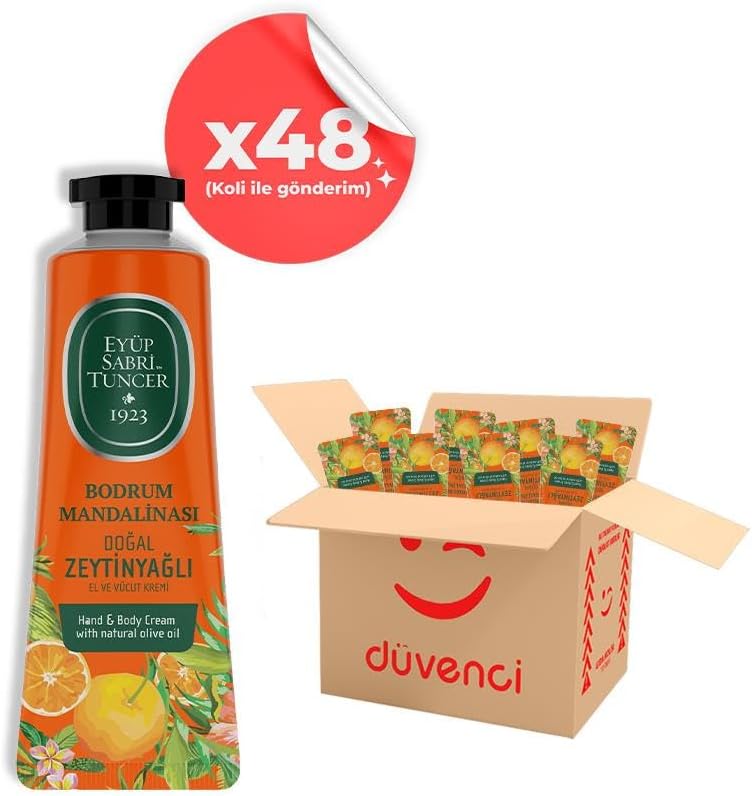 Alternative view of El ve Vücut Kremi Bodrum Mandalinası 50 ml x 48