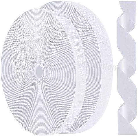 Alternative view of Aso 2 cm x 25 Metre Cırt Bant Şerit – Kanca ve Halka Takım – Dikilebilir – Yapışkansız – Tekstil, Çanta, Kablo Düzenleme ve Endüstriyel Kullanım – Beyaz